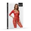 SoftLine Collection Bodystocking 2037 red